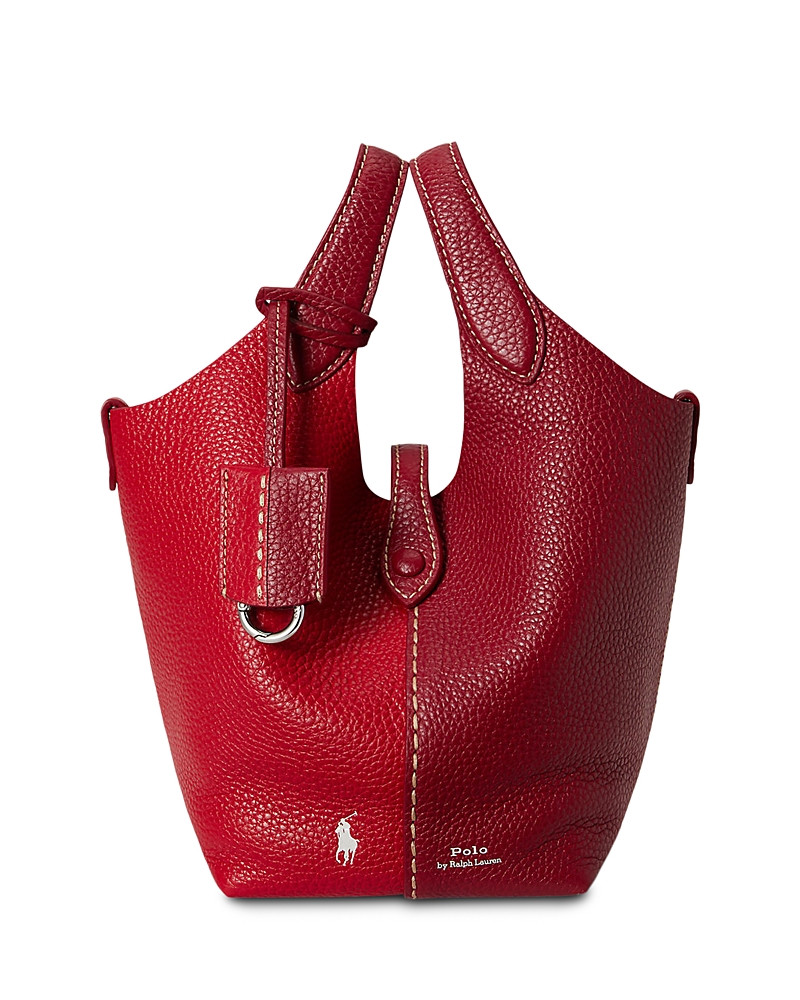 Polo Ralph Lauren Polo Play Small Leather Crossbody Tote | Bloomingdale's (US)