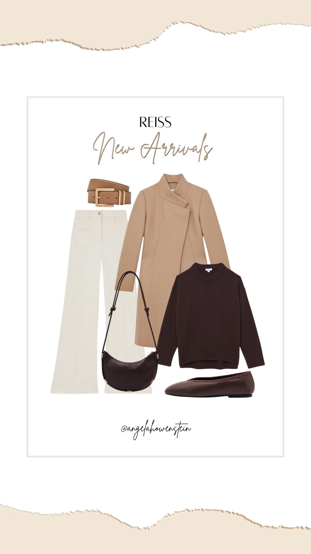 REISS New Arrivals 

A timeless mix of camel, cream, and chocolate brown — elevated essentials that make fall layering chic and effortless.

#reiss #ltkfashion #newarrivals

#LTKSeasonal #LTKOver40 #LTKStyleTip