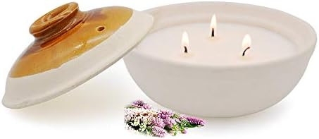 Winbattle Candle Scented Candle,Lavender Aromatherapy Candles,Natural Soy Wax,Outdoor and Indoorr | Amazon (US)