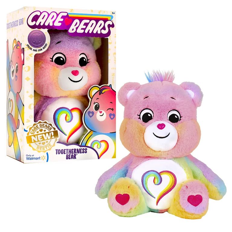NEW 2021 Care Bears 14" Plush - Togetherness Bear - Newest Care Bears Friend - No Two Are the Sam... | Walmart (US)