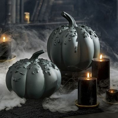 Insect Embossed Pumpkins | Grandin Road | Grandin Road
