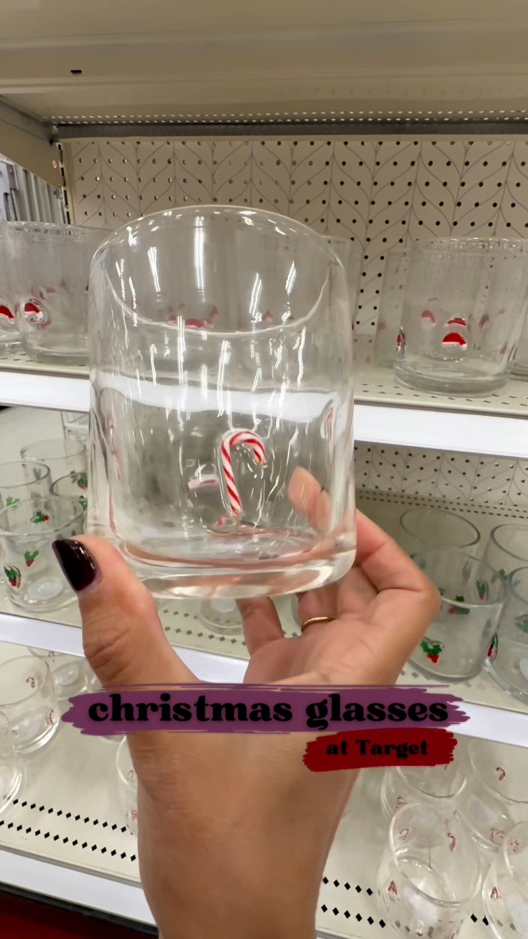 Christmas glasses at target! 

#LTKSeasonal