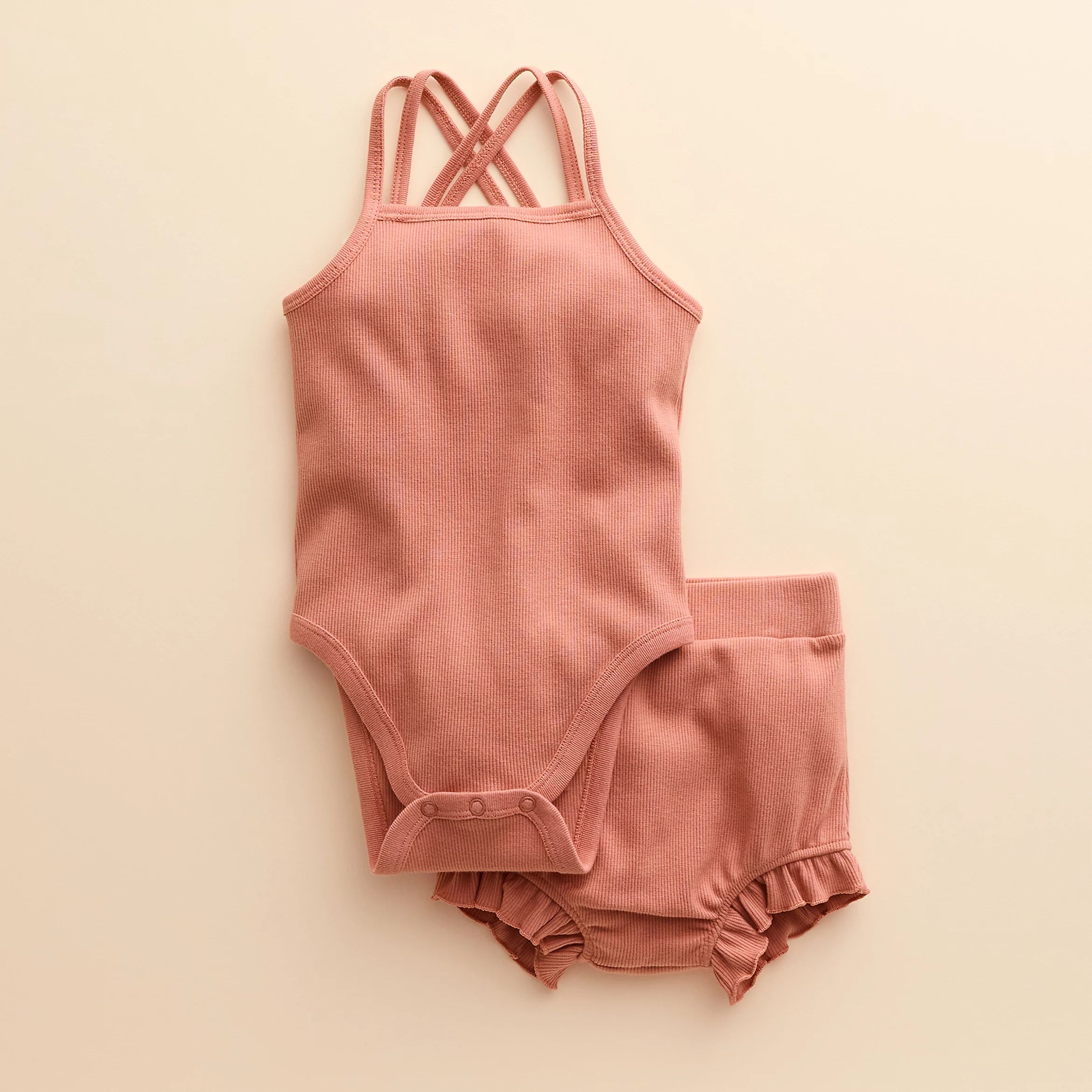 Baby Girl Little Co. by Lauren Conrad Essential Tank Bodysuit & Bloomer Shorts Set | Kohls | Kohl's