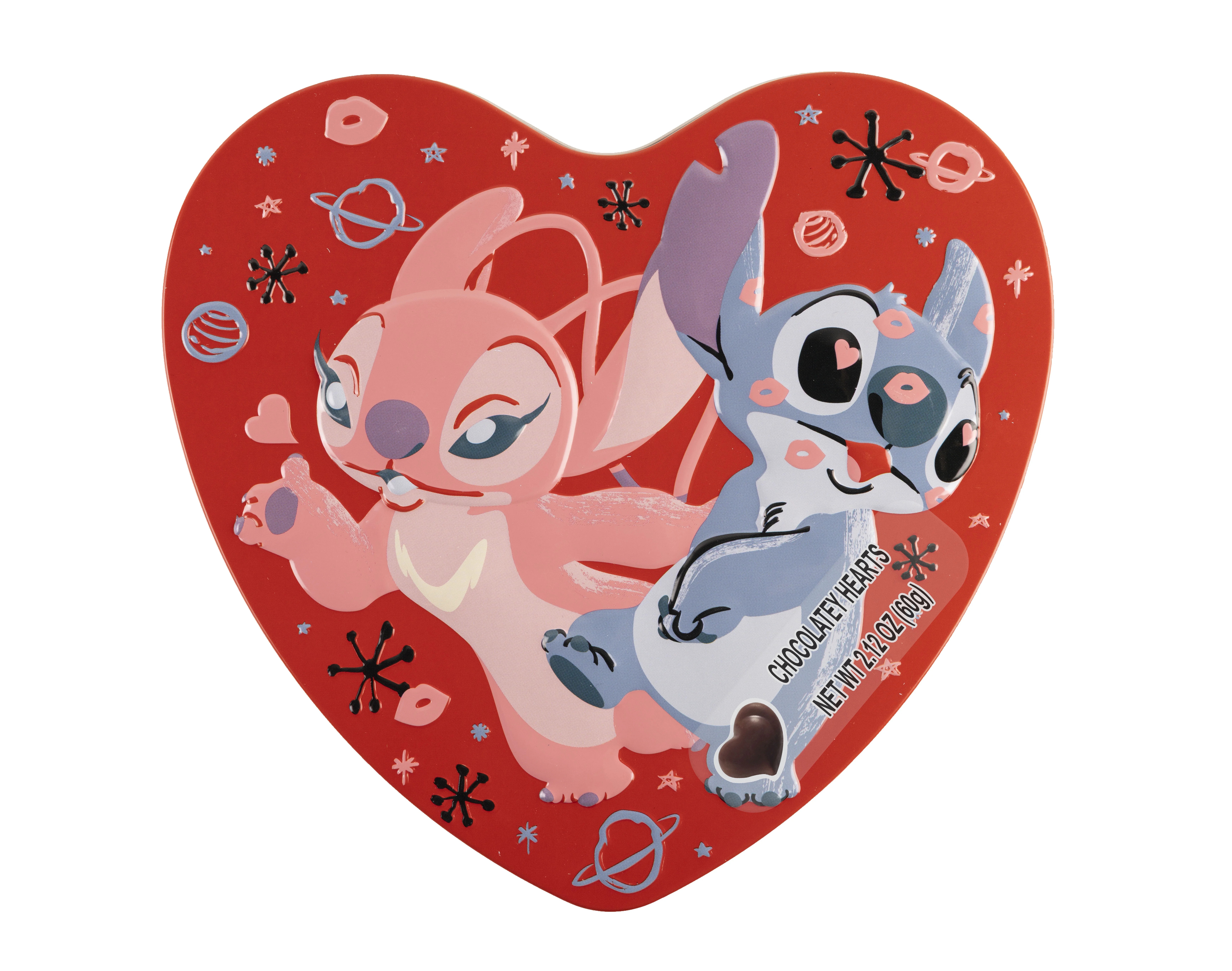 Stitch Heart Tin with 10 pieces of Chocolate | Walmart (US)