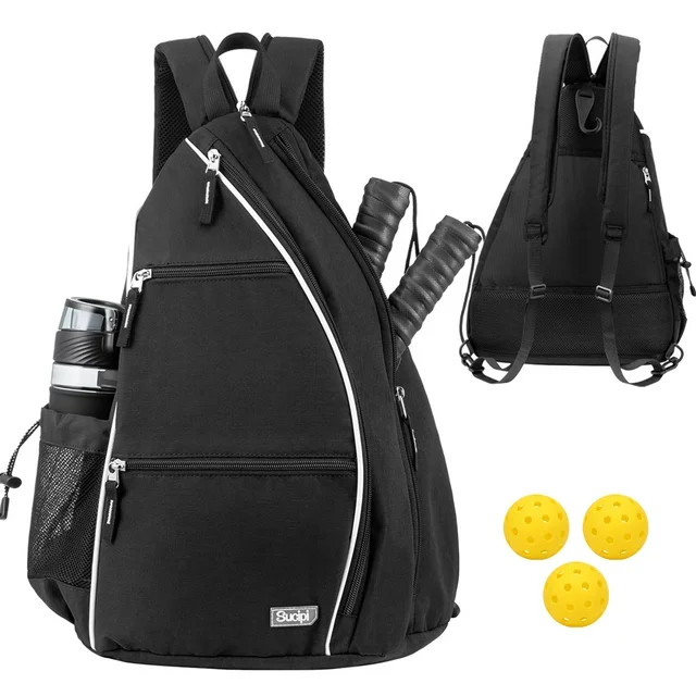 Sucipi Pickleball Bag for Women Men, Pickleball Paddle Backpack Reversible, Pickleball Rackets Ba... | Walmart (US)