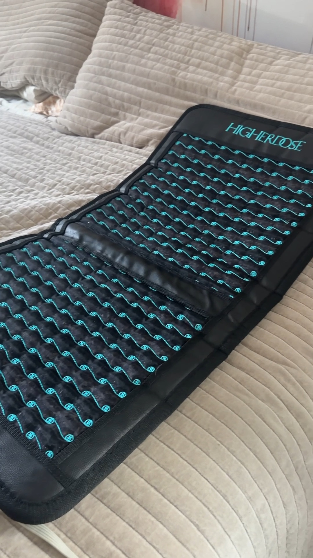 I lay on this during the day when I’m doing my work. A PEMF mat uses pulsed electromagnetic fields to support cellular repair, improve circulation, and reduce inflammation. Many people use it for recovery, pain relief, better sleep, and overall nervous system support. I love mine. ￼

#LTKfitnessgoals #LTKValentine #LTKdayinmylife