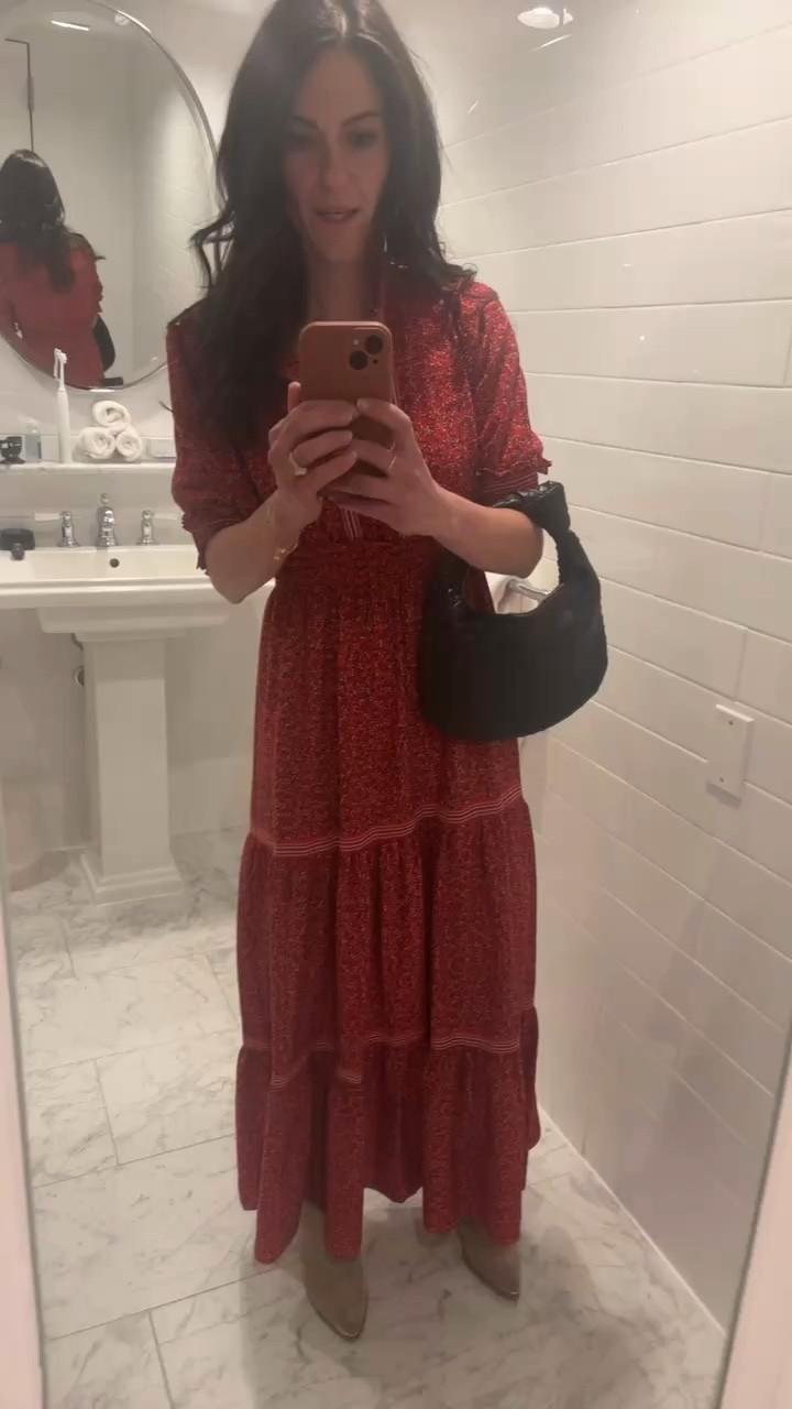 This dress is on major sale for $29 plus my ride or die booties! 