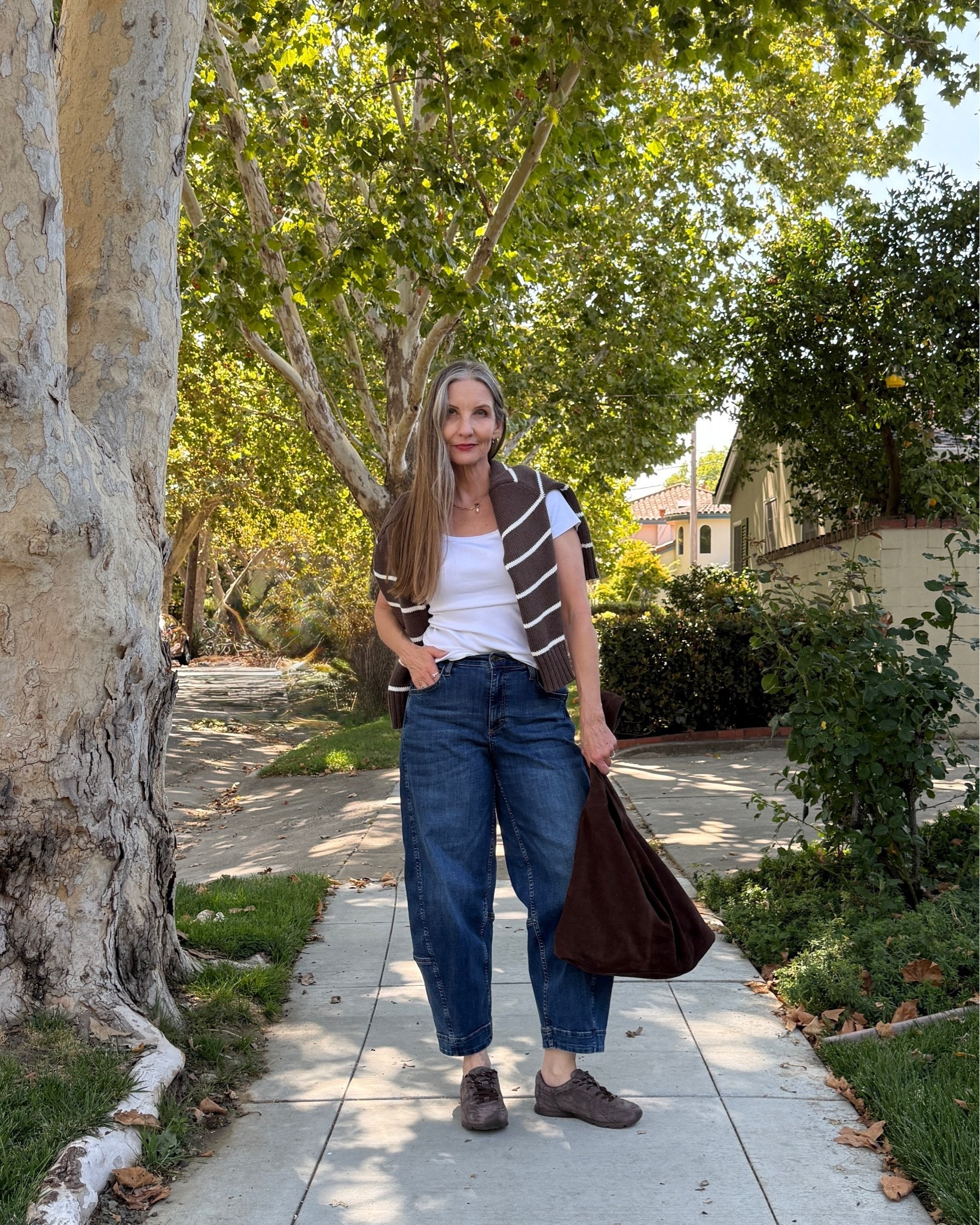 Causal early fall outfit. #fall #falltransition #fallstyle #earlyfall #casualootd #retiredstyle #size10

#LTKMidsize #LTKOver40 #LTKdayinmylife