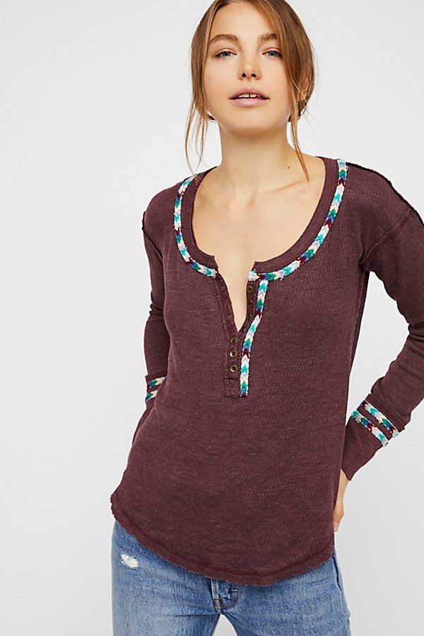 We The Free Rainbow Thermal at Free People | Free People