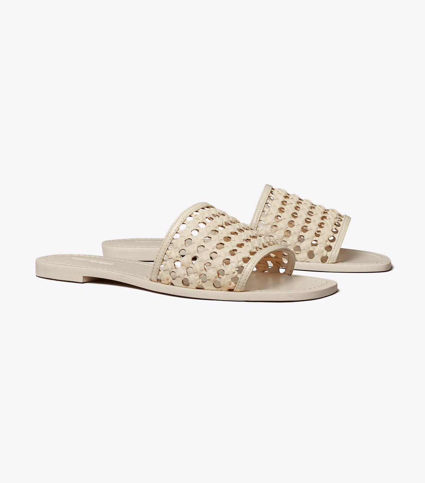 Woven Raffia Slide: Women's Designer Sandals | Tory Burch | Tory Burch (US)