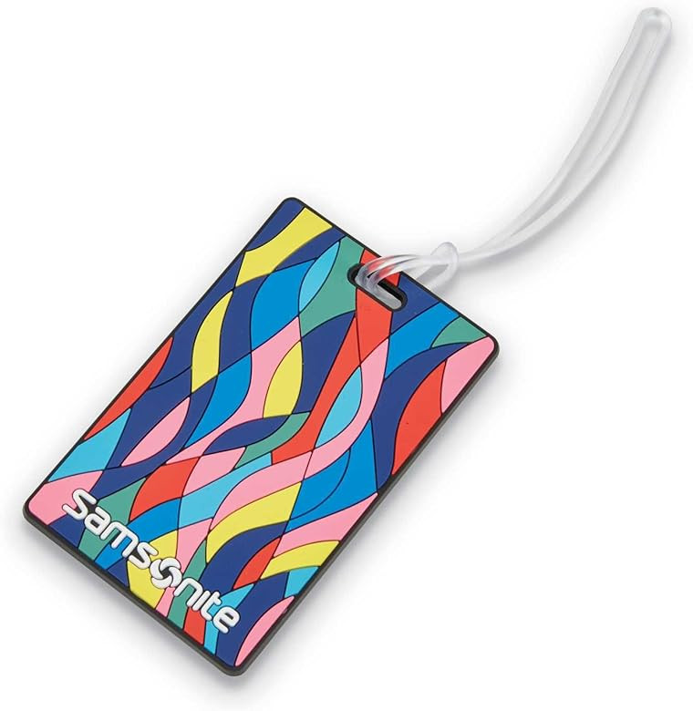 Samsonite Designer Luggage ID Tag, Vectorfunk, One Size | Amazon (US)