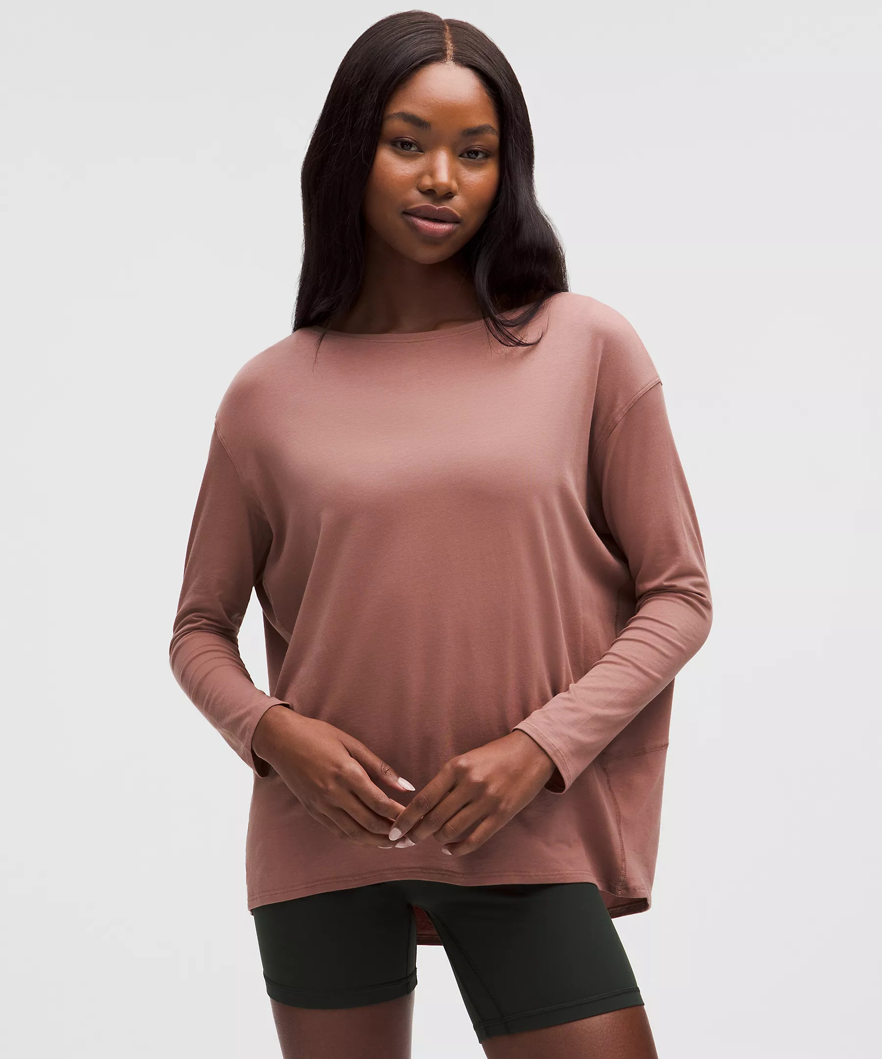 Back In Action Organic Cotton Long-Sleeve Shirt | Lululemon (US)