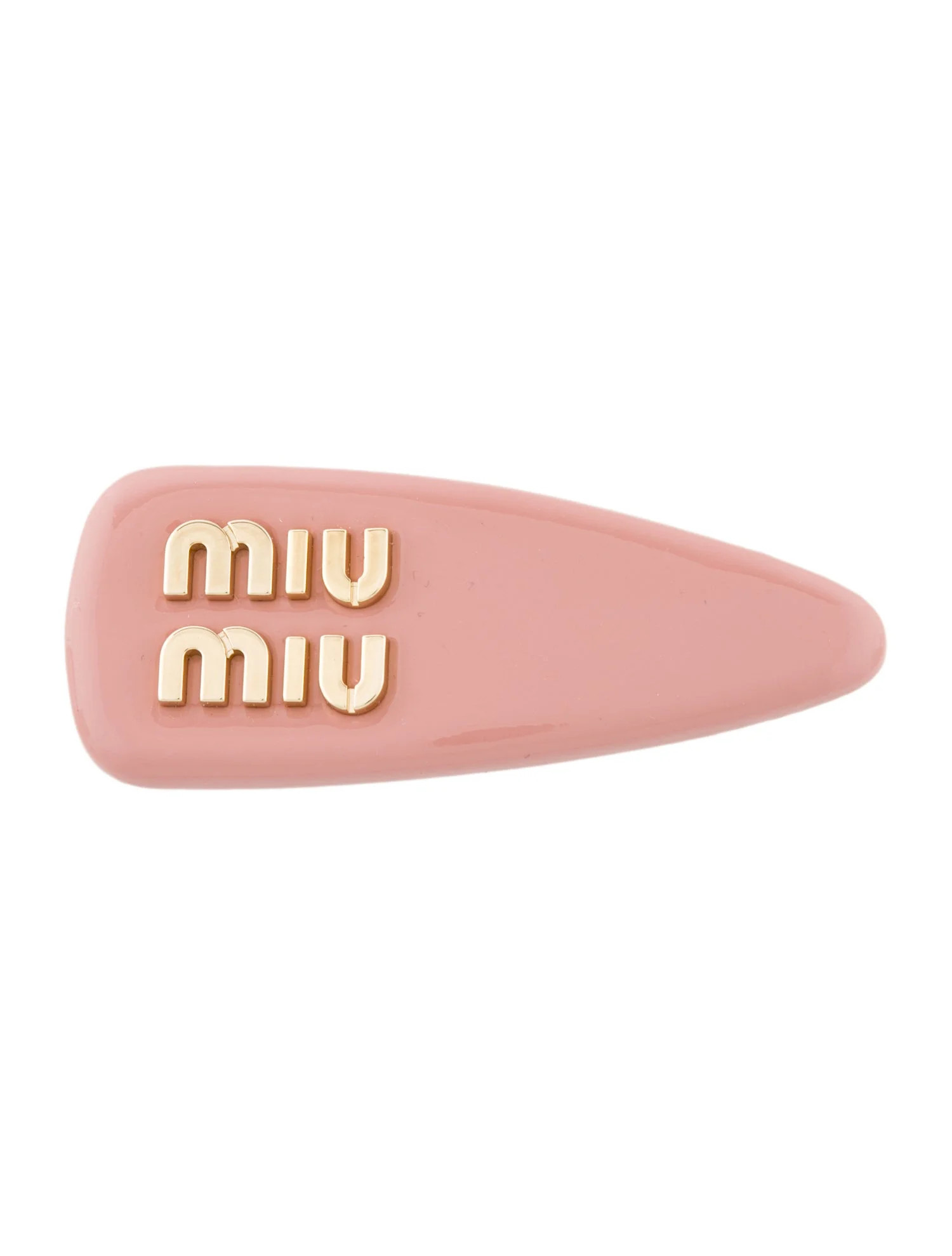 Miu Miu Logo Hair Clip | The RealReal