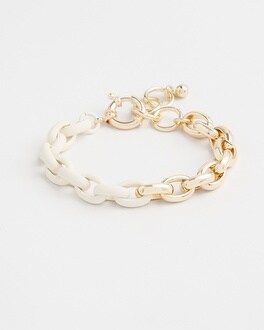 Two Tone Link Bracelet | Chico's