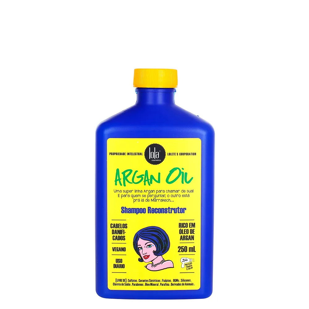 Shampoo Lola Cosmetics Argan Oil 250 ml | Amobeleza (BR)