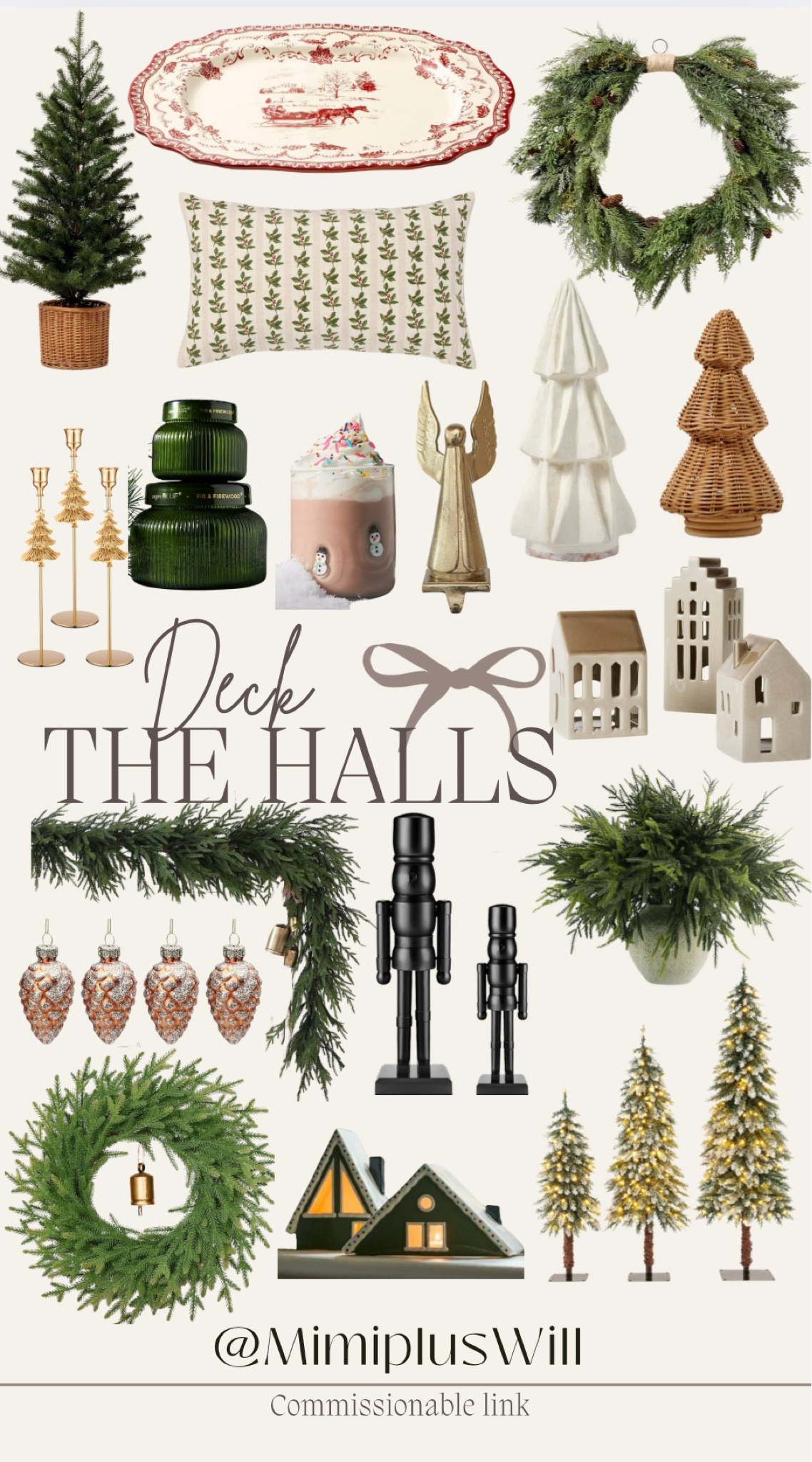 @mimipluswill 2024 gift guide! Deck the halls for a cozy Christmas holiday! 

Gift guide | holiday decor | wreath | holiday decorating | home |  Christmas 
Follow @mimipluswill for more! 

#LTKSeasonal #LTKHoliday #LTKGiftGuide