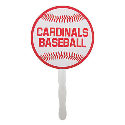 Personalized Baseball Team Spirit Hand Fans - 12 Pc. | Oriental Trading Company