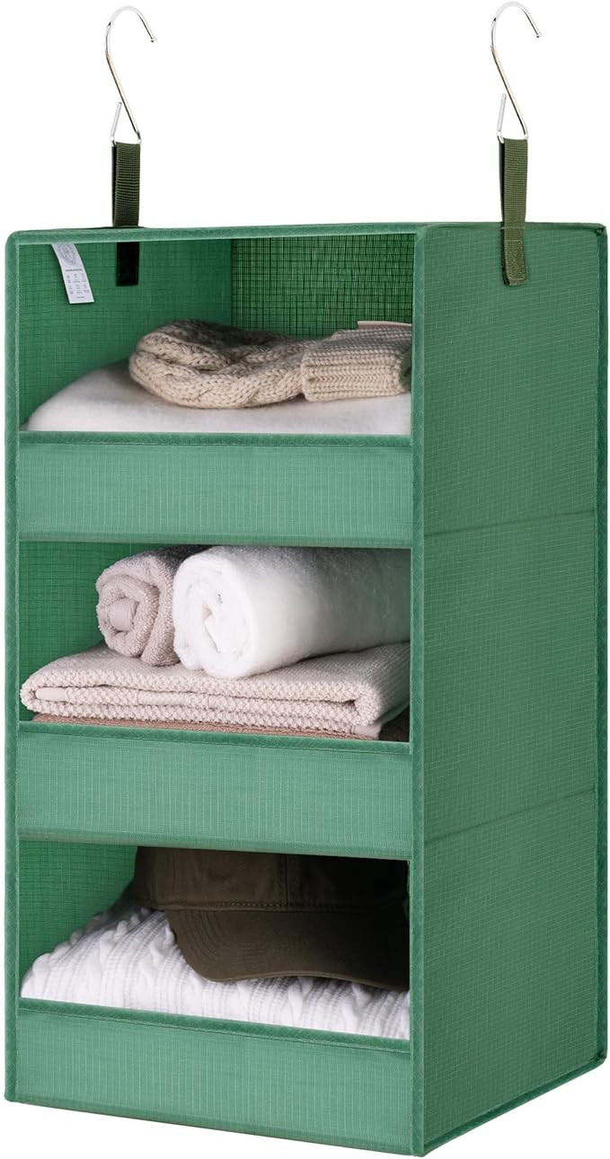 GRANNY SAYS 3-Shelf Closet Organizers and Storage, Foldable Hanging Closet Organizer, Hanging Clo... | Amazon (US)
