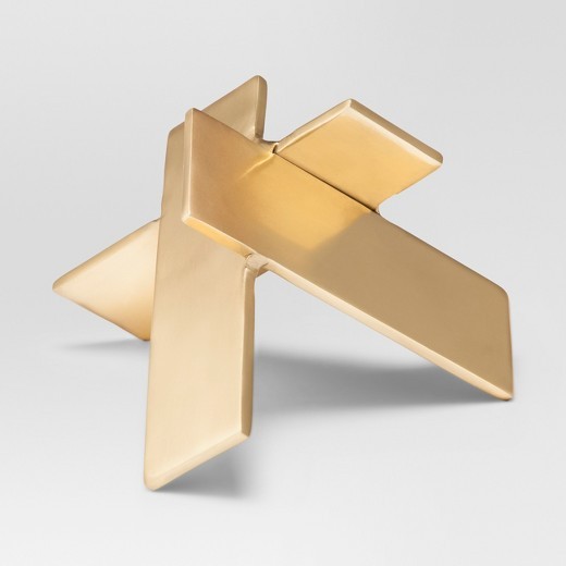 Abstract Modern Brass Figure Sculpture - Gold - Project 62™ | Target
