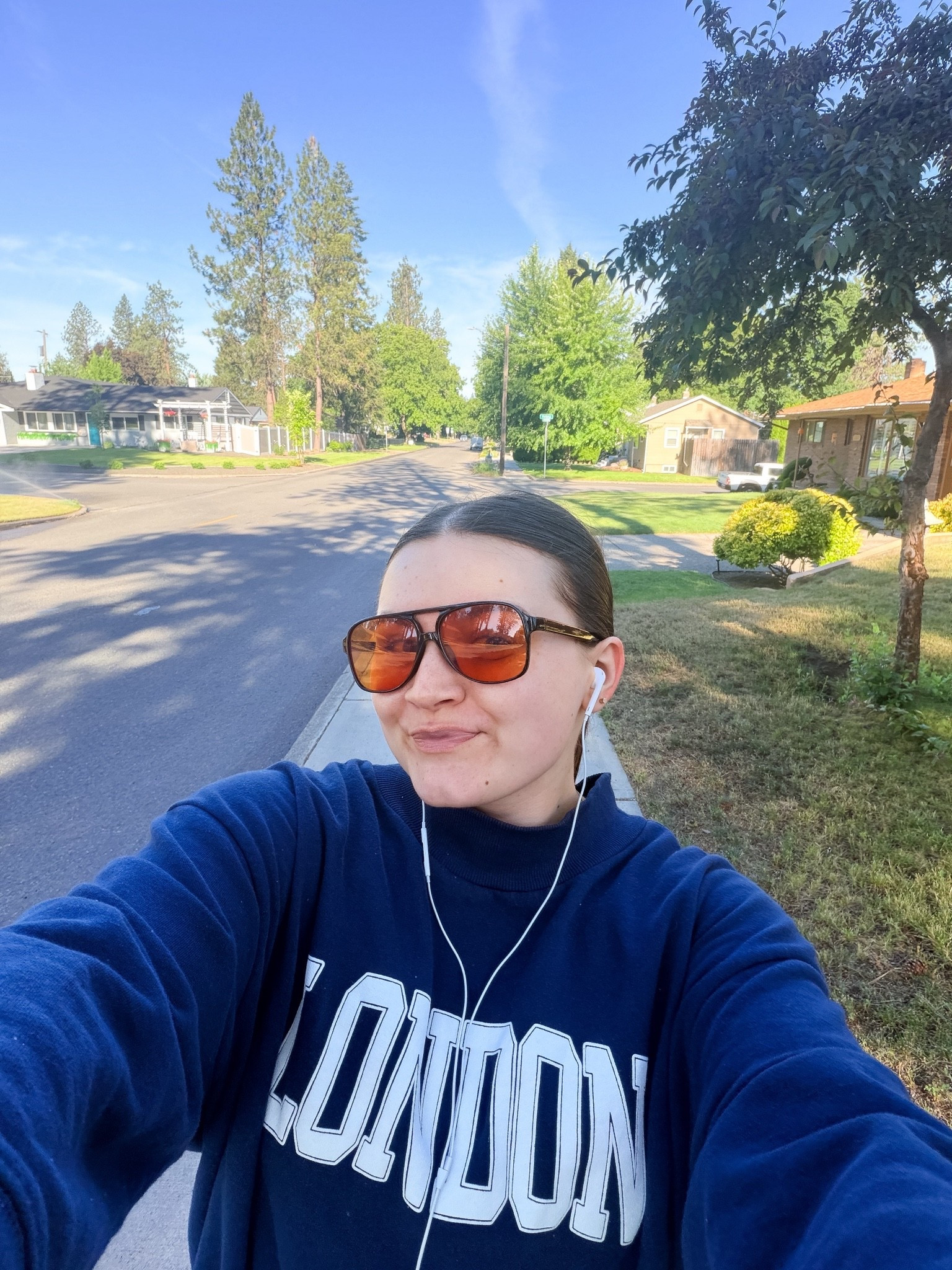 My morning walks have been a mental health game changer! Loving them with my big sunnies and my new headphones 🎧

I’m wearing a L sweatshirt

#LTKfitnessgoals #LTKMidsize #LTKootd