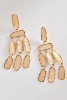 By Anthropologie Colorful Stone Drop Earrings | Anthropologie (US)