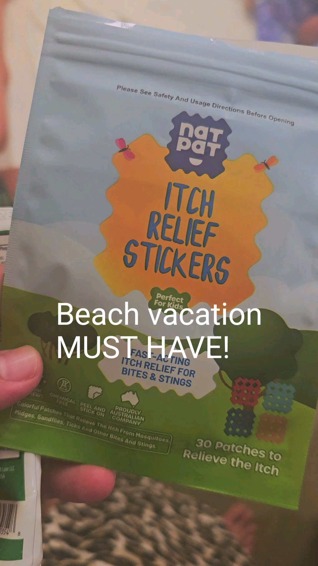 Ok the mosquitos got me too! But luckily I packed these from natpat that were gifted to me as part of an Amazon collaboration They stop the itch instantly and also help drain the bite to heal faster as well. #win #founditonamazon #amazonfind #deal #ketosismom #livinglargeinlilly 

#LTKKids #LTKFamily #LTKxPrimeDay