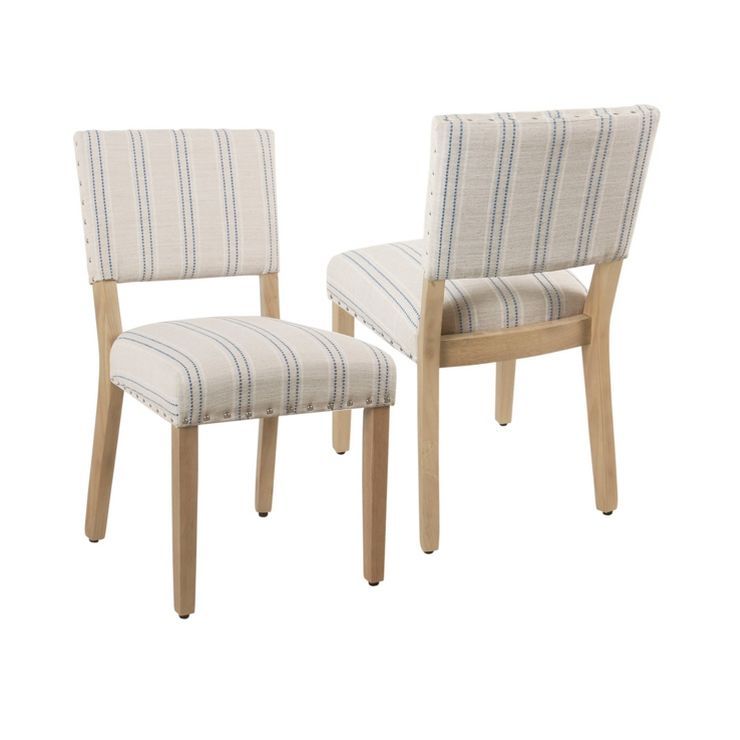 Set of 2 Upholstered Open Back Dining Chair - HomePop | Target