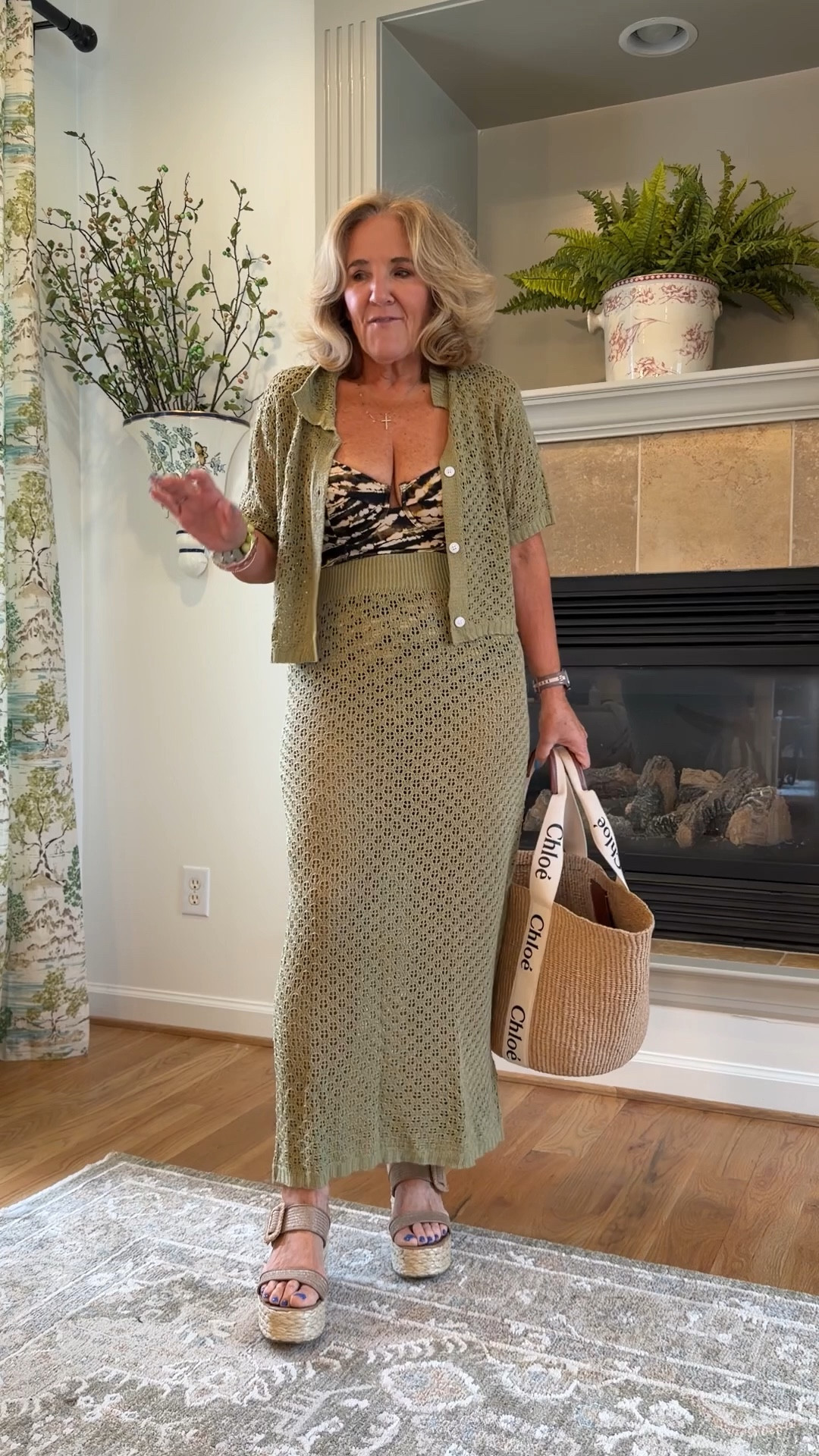 Swim for women over 50! Or just will who want coverage but still super cute fashion. 
Wearing a medium  
20% off my bracelets code NANETTE20

#LTKOver40 #LTKSaleAlert #LTKSwim