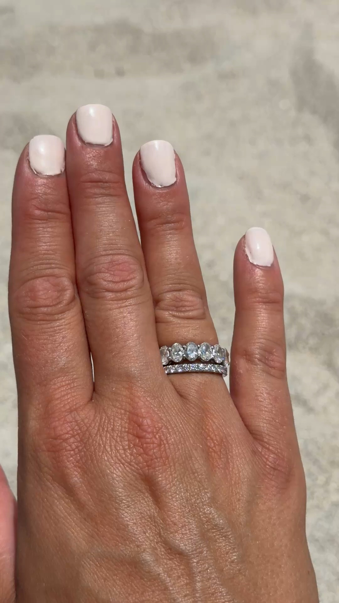 The stack I never take off. ✨ This timeless wedding set catches the light beautifully and goes with everything from everyday errands to vacation dinners.

engagement ring, wedding ring, diamond ring, eternity band, bridal jewelry, wedding stack, ring stack, everyday jewelry, timeless jewelry, minimalist style, classic jewelry, fine jewelry, luxury accessories, jewelry inspo, bridal style

#LTKgrwm #LTKselfcare #LTKvlog