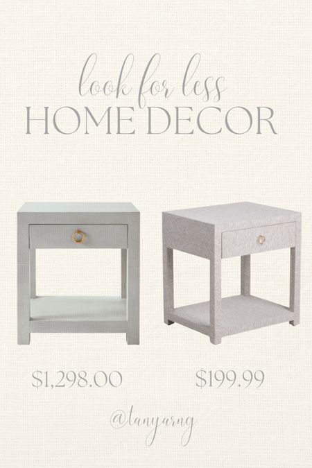 Nightstands look for less 

#LTKhome