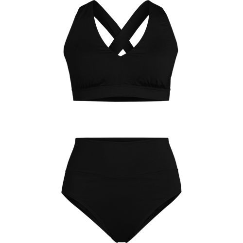 Women's Twist Front Bikini Top | Lands' End (US)