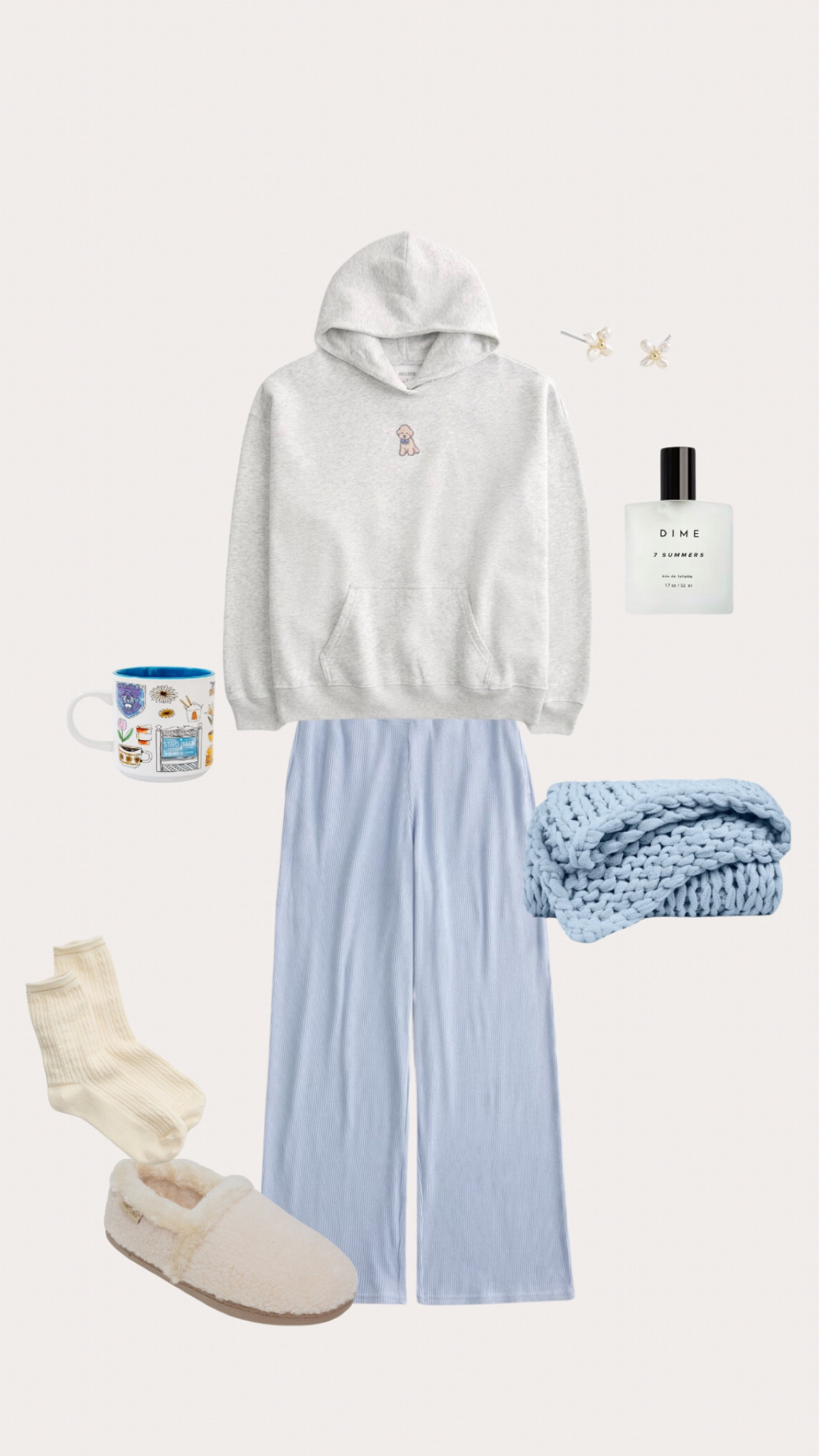 cozy day in w/ the cutest bear hoodie 🧸🩵

#LTKGiftGuide #LTKHome #LTKStyleTip