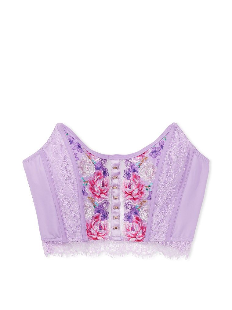 Floral Embroidery Strapless Corset Top - Bras - Victoria's Secret | Victoria's Secret (US / CA )
