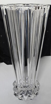 Vintage Rosenthal Germany 10" 24% Lead Crystal Vase  4.75 In Wide | eBay US