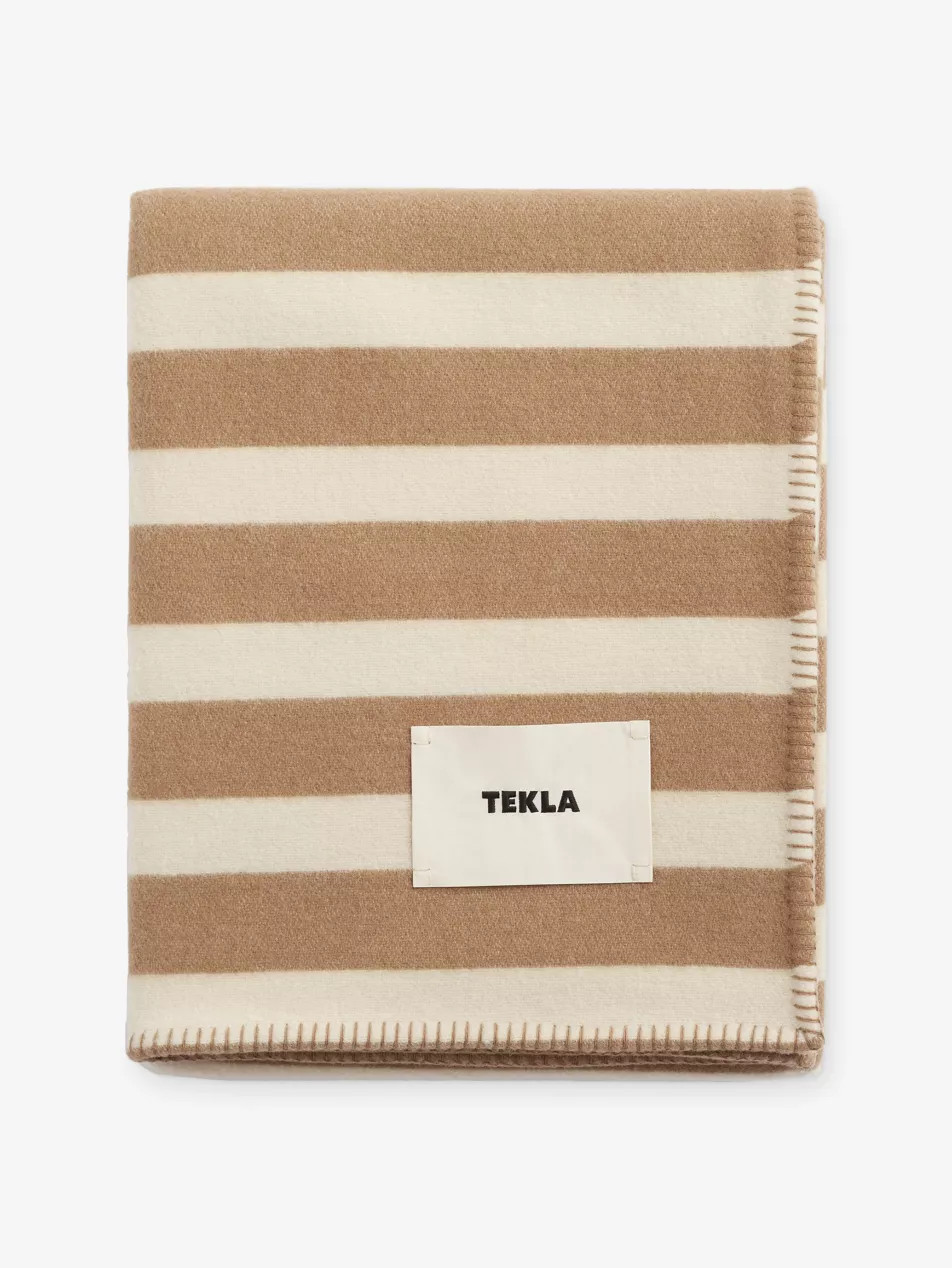 Wool Blend Blanket 130cm x 180cm | Selfridges
