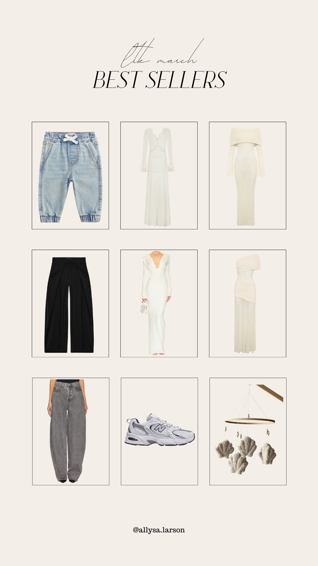 Sharing some of my top sellers on LTK for March 

#LTKBaby #LTKSeasonal #LTKootd