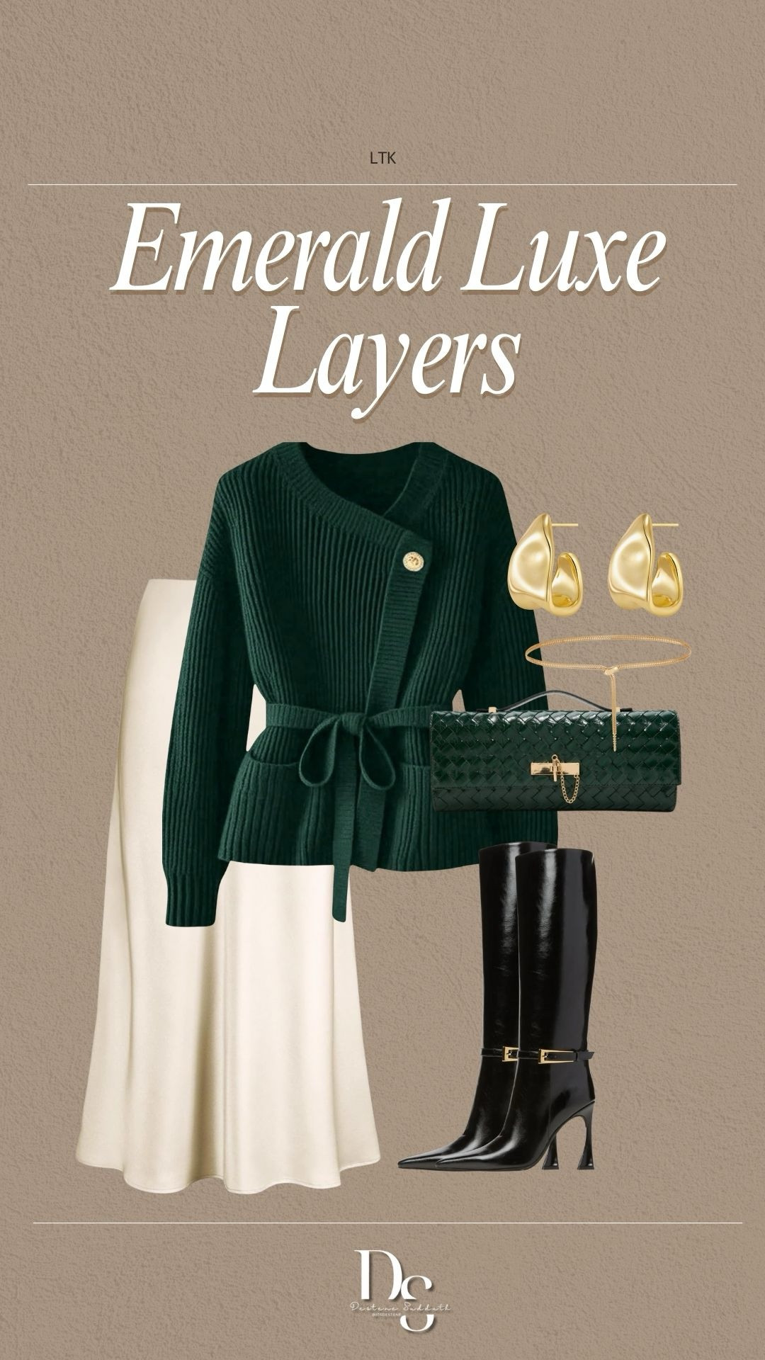 Setting the mood this fall with some rich emerald green + soft cream layers 

#LTKFindsUnder100 #LTKHoliday #LTKSeasonal