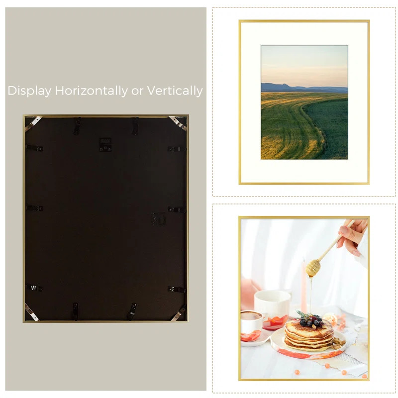 Wayfair Basics® Drennon Picture Frame Classic Metal Frames & Reviews | Wayfair | Wayfair North America