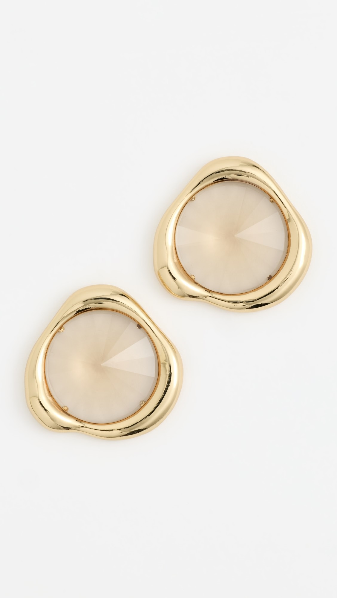 Sloane Crystal Button Earrings | Shopbop