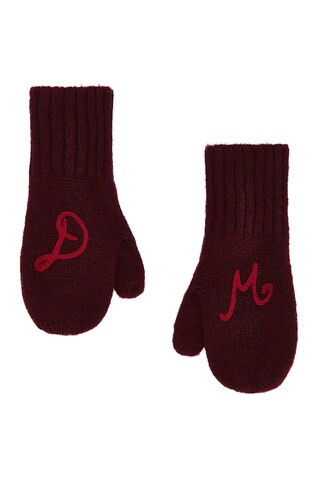Damson Madder DM Mittens in Burgundy from Revolve.com | Revolve Clothing (Global)