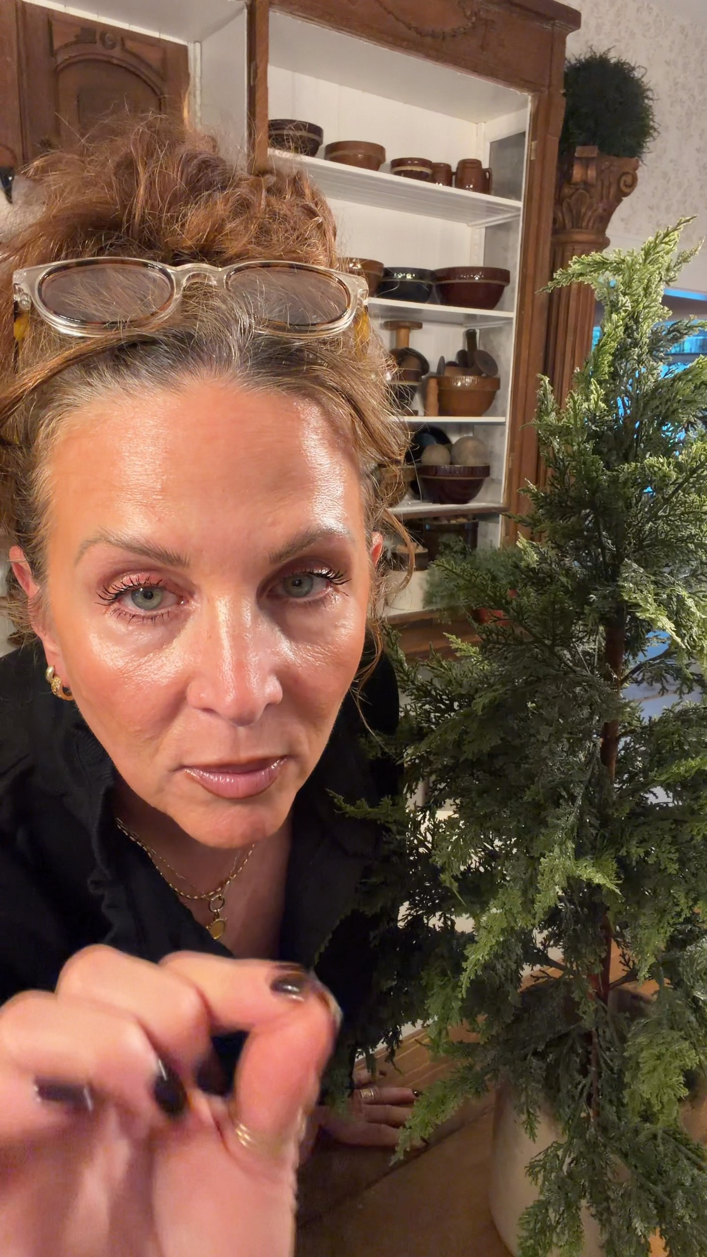 These snow cedar trees from Amazon are incredibly realistic, come in a set of two, and are an inexpensive way to add seasonal decor to your space.  

 #LTKstorytime #LTKSeasonal #LTKHome