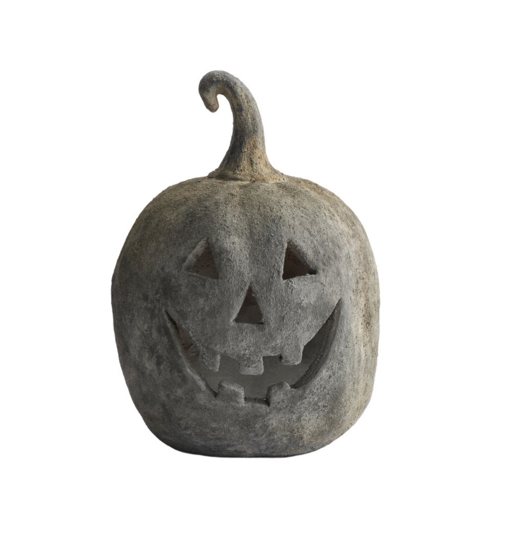 Small Paper Mache Pumpkin Halloween carved face

#falldecor

#LTKSeasonal #LTKSaleAlert #LTKHome