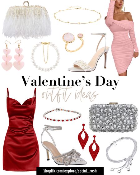 Valentine’s Day Outfit, Valentine’s Dress, Valentine’s Date Night Look, Pink Valentine’s Outfit, Red Valentine’s Outfit | Amazon Fashion Finds, Amazon Outfits

#LTKSeasonal #LTKunder100 #LTKstyletip