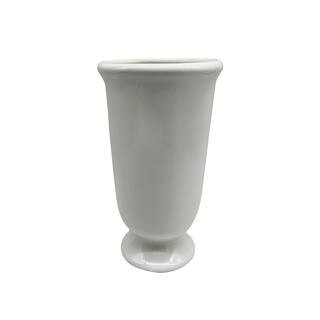 9.8" White Ceramic Vase by Ashland® | Michaels | Michaels Stores