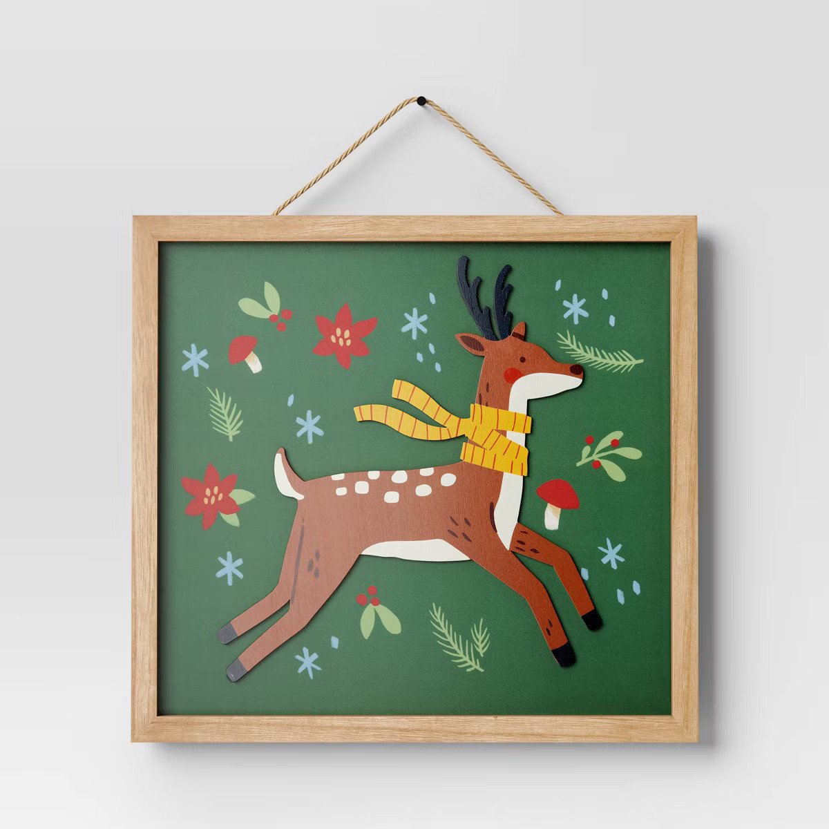11.25"x12" Deer Christmas Wall Décor - Wondershop™ | Target