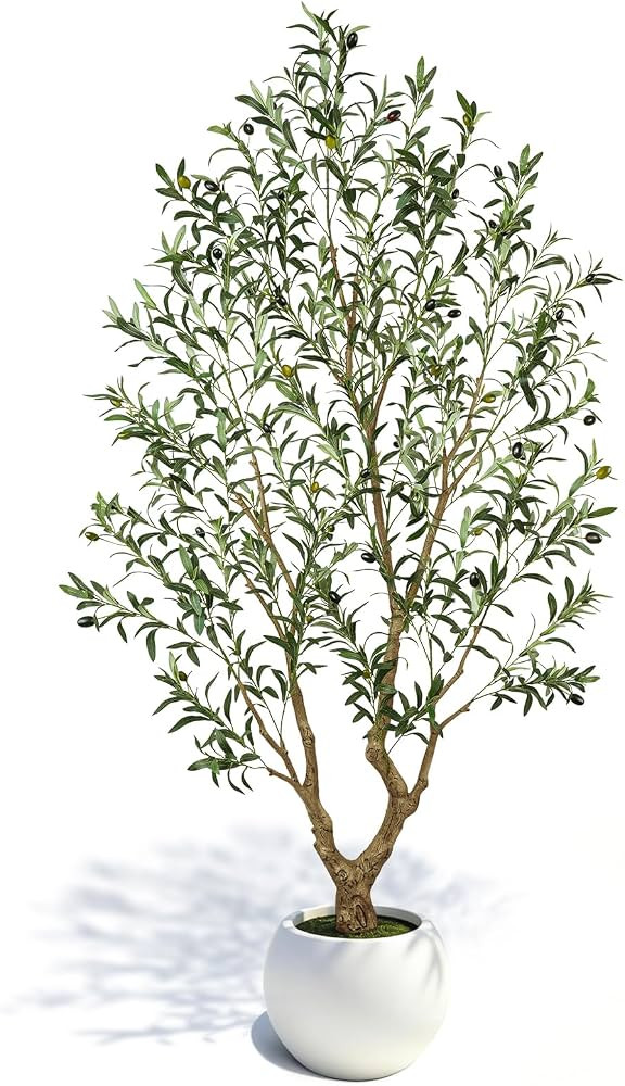 Vitalismo Olive Trees Artificial Indoor: 96% Lifelike - Can't Tell from 6ft | Amazon (US)