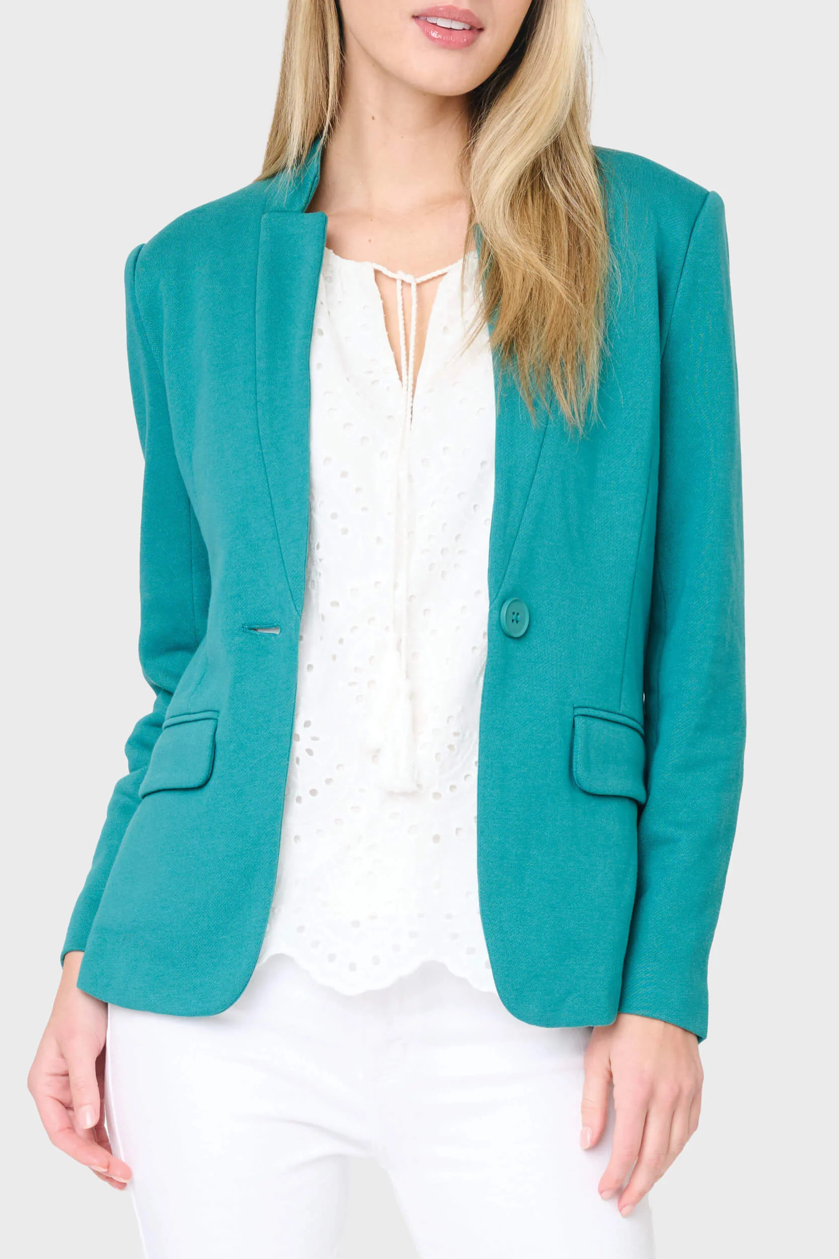 Notch Collar Blazer | Gibson