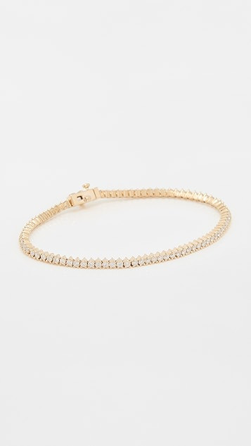 Diamond Rounds Tennis Bracelet | Shopbop