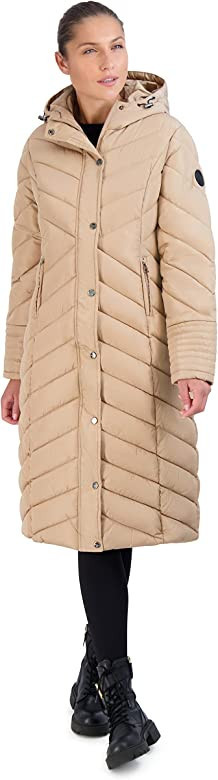 Madden Girl Women's Long Maxi Puffer | Amazon (US)