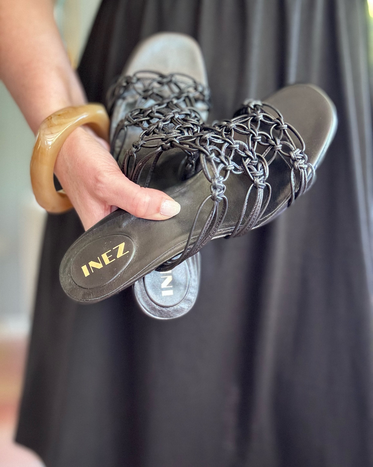 New spring and summer sandals. Code Theresa15 for 15% off

A true celebration of craftsmanship and boho ease, this slip‑on mule features a handwoven macramé upper that gently molds to the foot for a luxurious fit. A softly squared toe and flared Louis kitten heel create visual balance while offering a generous fit and stability. Embedded with our signature comfort footbed for effortless, all‑day wear.

#LTKWedding #LTKSeasonal #LTKWorkwear